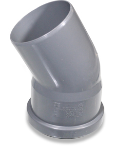 Bend plastic 75mm-30deg